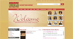 Desktop Screenshot of discountbibleonline.com